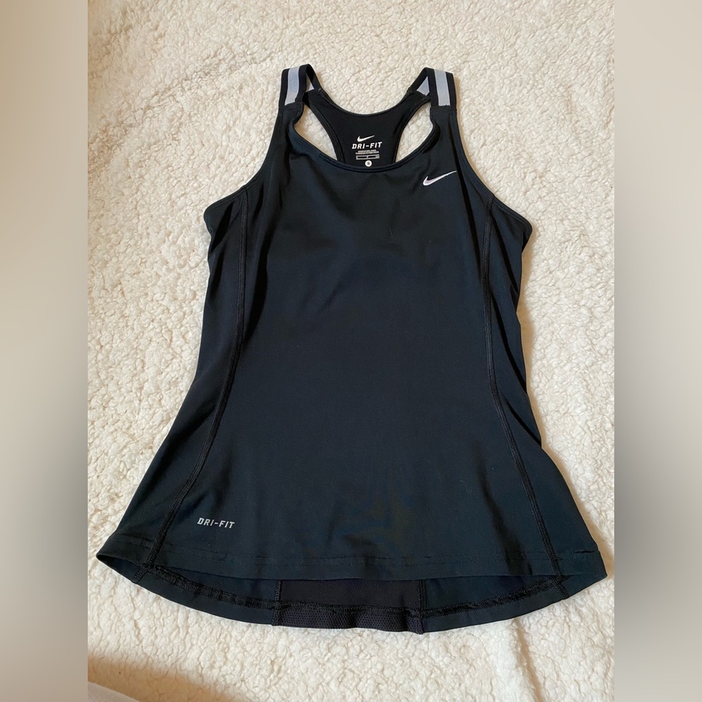 Nike Dri-Fit Small Black Athletic Tank